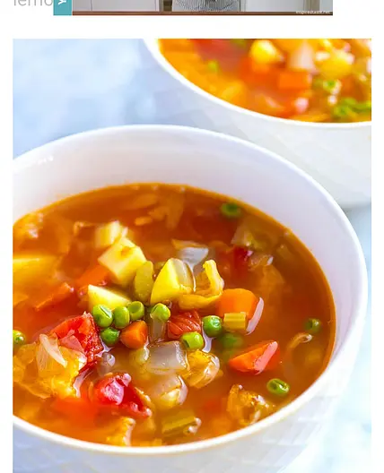 Vegetable soup