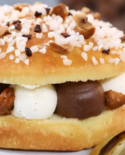 Chocolate-Hazelnut Tropézienne