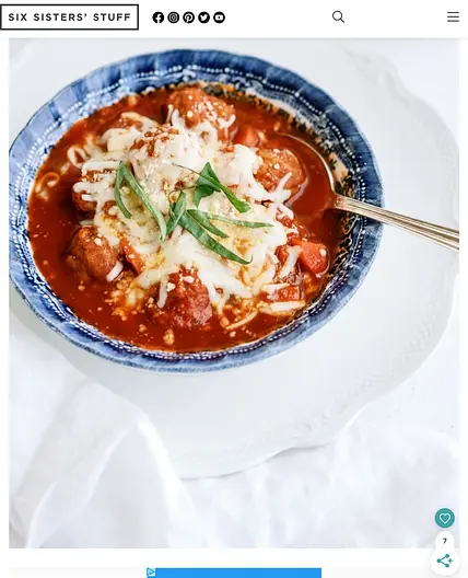 Meatball Soup Instant Pot
