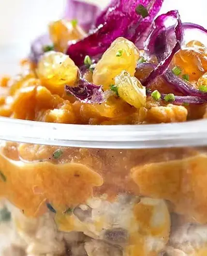 Parmentier de poulet aux carottes