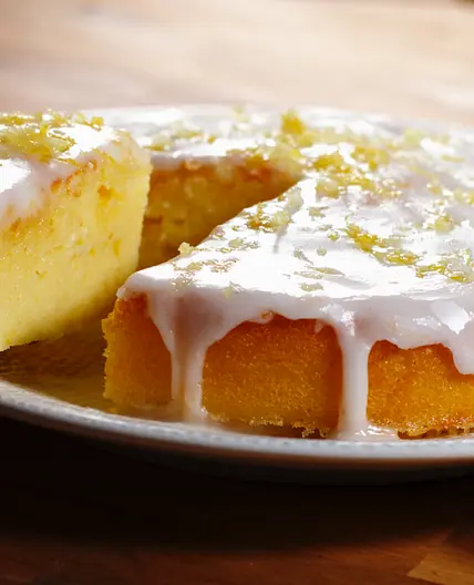 Delicious and refreshing lemon cake🍋