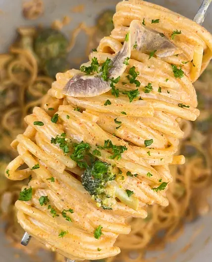 Creamy and Healthy Pasta 🥦💚