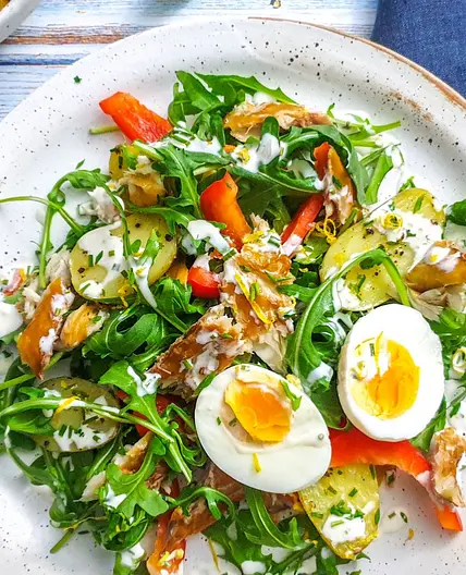 Smoked Mackerel Salad