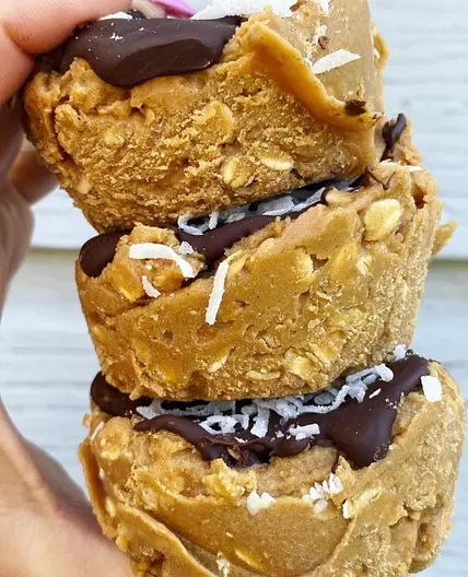 Salted Chocolate and Oat PB Cups