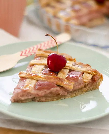 tarta de cerezas