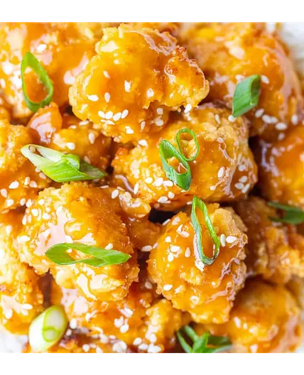 Vegan Orange Chick'aint'
