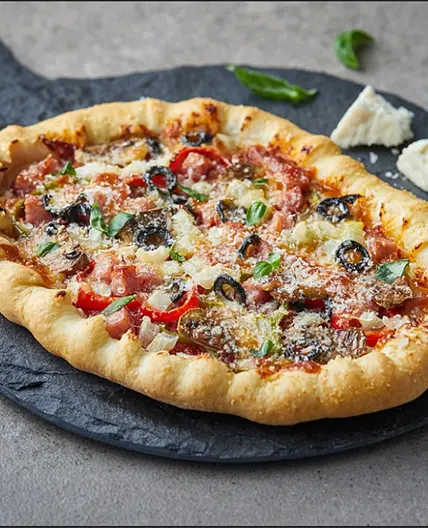 Hausgemachte Pizza