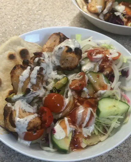 Chicken Shish Kebab & Kebab Salad
