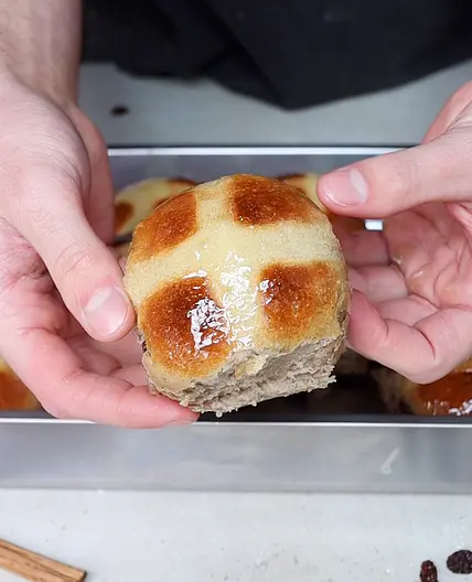 Vegan Hot Cross Buns