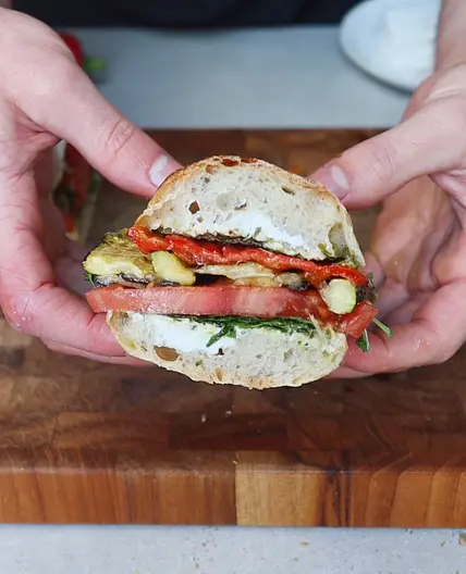 Grilled Veggie Sandwich