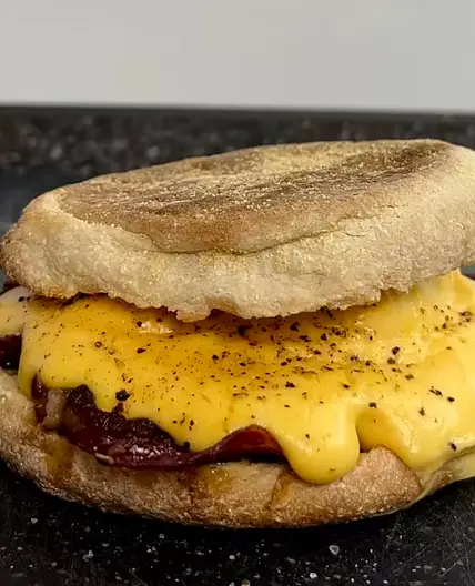 Eier Benedikt Sandwich