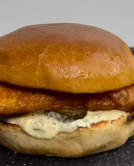 Popeye's Flunder Sandwich