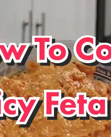 Whipped Spicy Feta Cheese Dip