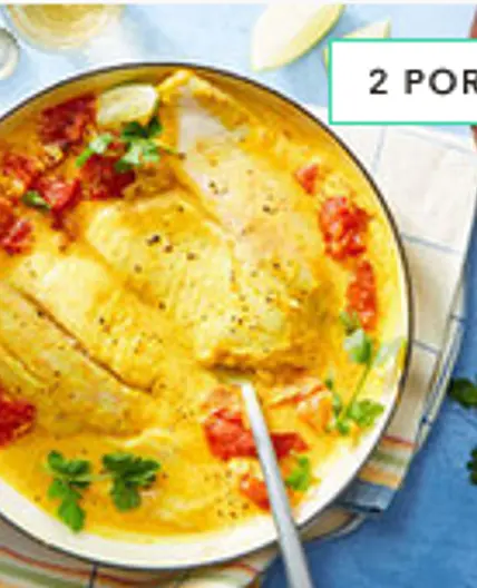 Coconut Tumeric Tilapia with Blistered Tomatoes & Rice