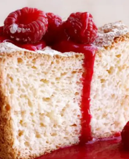 Ginger Angle Food Cake