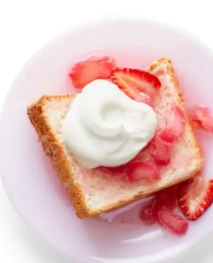 Ginger Angel Food Cake