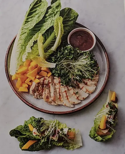 Hoisin Chicken Lettuce Cups