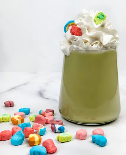 Lucky Charms Matcha Latte
