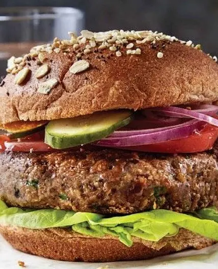 Black bean burger