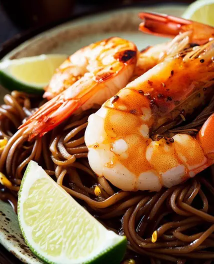 Honey Lime Glazed Ebi Shrimp