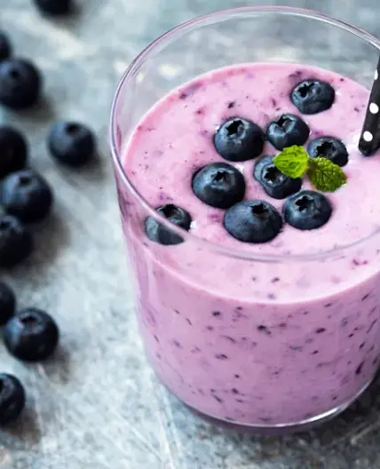 Blueberry Protein Mood Boosting Smoothie E