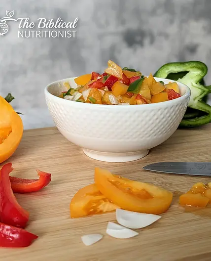 Yellow Tomato Salsa