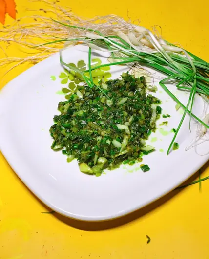 Green Garlic Chutney
