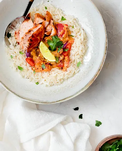 Salmon Red Curry