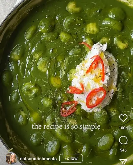 Spinach gnocchi
