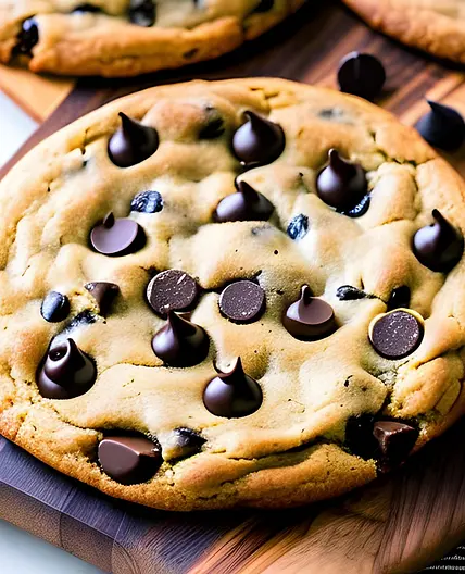 Super-Sized Ooey-Gooey Chocolate Chip Cookies