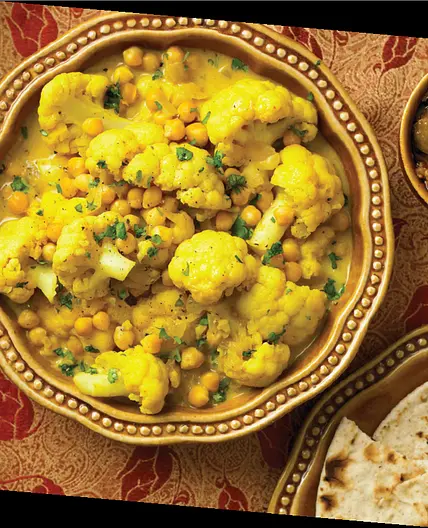 Cauliflower and Chickpea Curry