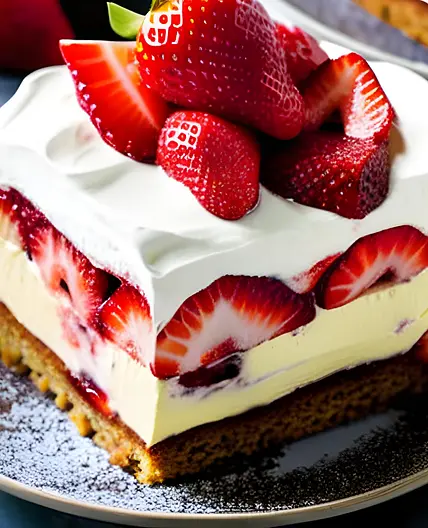 Strawberry Shortcake Tiramisu Fusion