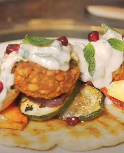 FALAFEL & FLATBREADS    |    Gaz Oakley