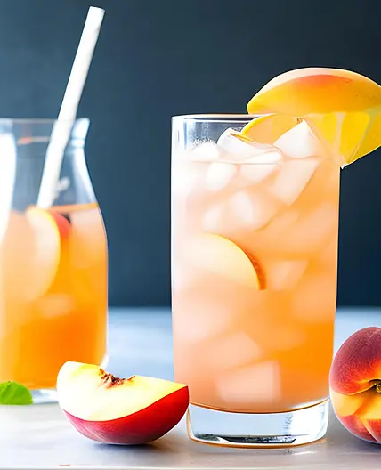 Refreshing Summer Peach Lemonade