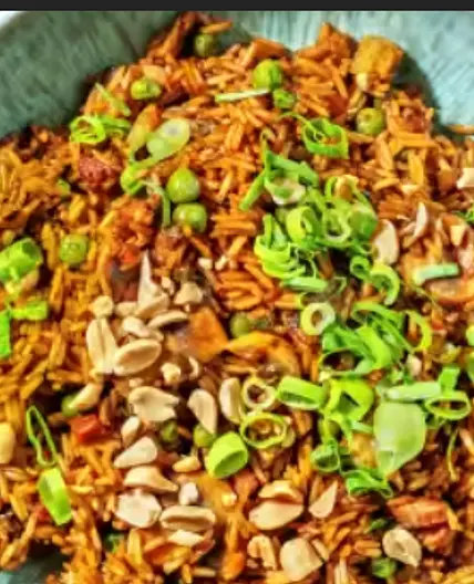Bacon and Mushroom Fried Rice
