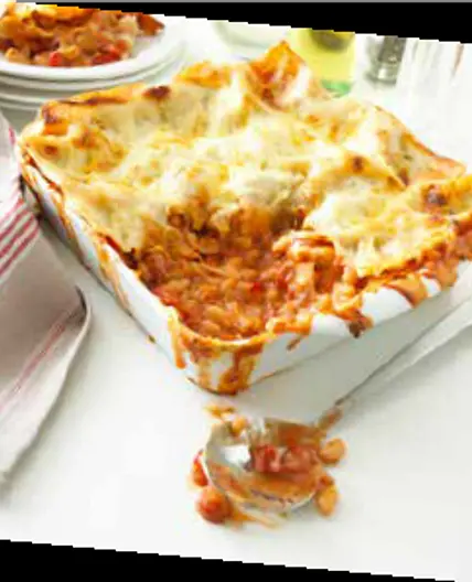 Baked Bean Lasagne