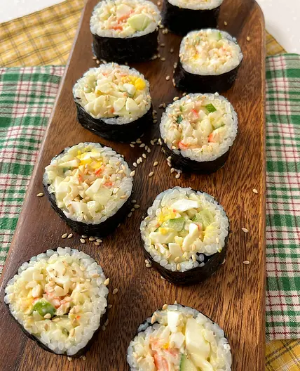 Crab Egg Mayo Rolls
