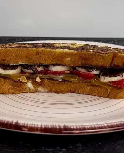 Schokoladen Karamell Sandwich