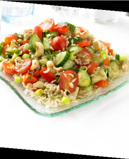 Crunchy Rice Salad