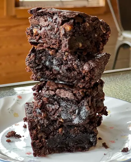 dark chocolate brownies