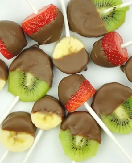 Choc Coated Fruit Pops