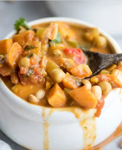 Vegan Sweet Potato Peanut Stew