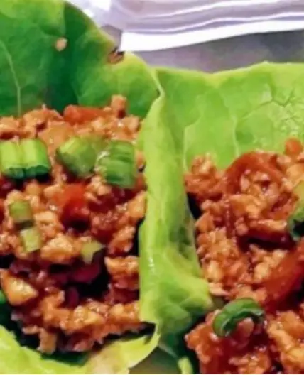 Asian Chicken Lettuce Wraps Recipe