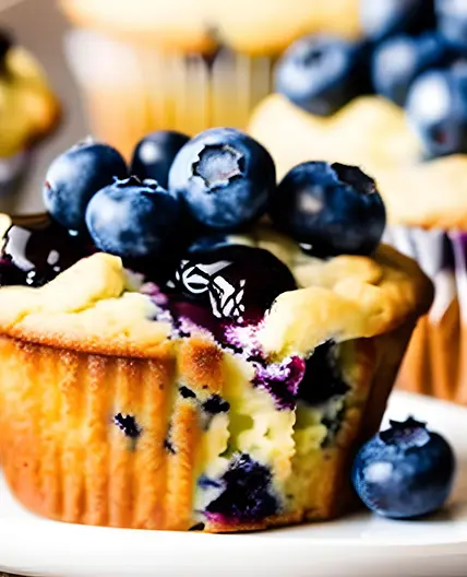 Lemon-Blueberry Muffins