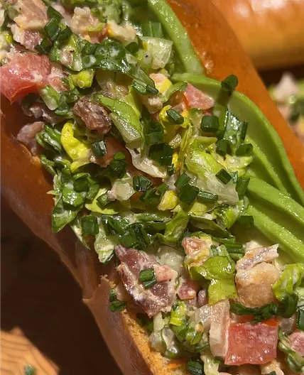 BLTA Salad Sandwich