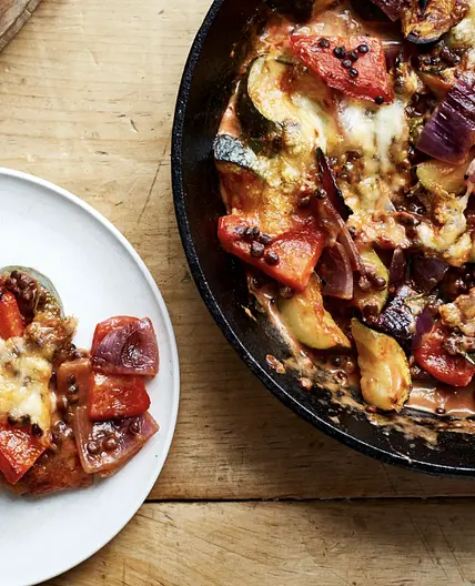 Veggie Mozzarella Bake