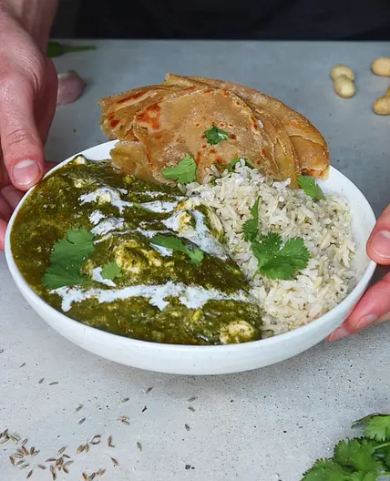 Palak Paneer (vegan!) 🇮🇳