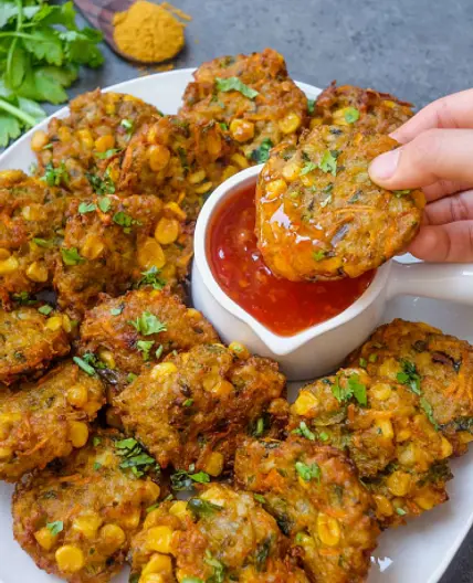 Curry Vegetable Fritters