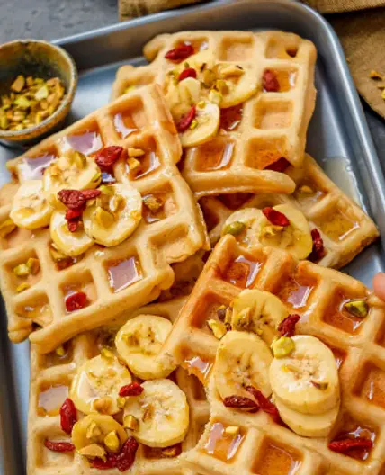 Crisp and Chewy Waffles