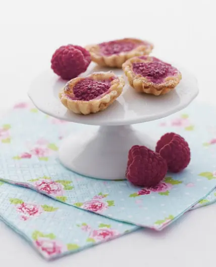 Baked Raspberry Tartlets